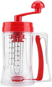 Mélangeur de Pâte, Mélangeur de Pâte à Secouer à la Main Outil Cuisson Machine Distributeur pour Gâteau de Gaufres à Mélange de Pâte à Gâteau Manuel