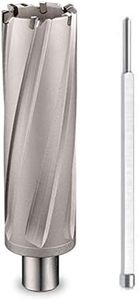 CS Unitec 9-1-122 C TCT Annular Cutter 11/16" Dia. X 1" Depth Carbide Tip Cutting Tool Bits for Magnetic Drills/Drill Press 3/4" Weldon Shank for Metal Cutting in Steel, Stainless and More