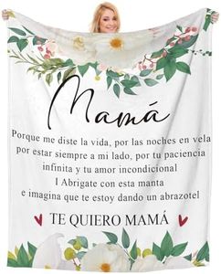 Vetbuosa Regalo Madre, Manta de Franela Suave, Mejores Regalos para Mamá, Regalos para Madres Cumpleaños, Regalos para el Día de la Madre, Regalos para Mamá para Navidad Día de Acción de Gracias