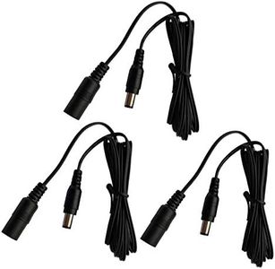 UpBright 3Pc x 6ft Extension Cord Cable Compatible with Philips Hue Play Light Bar Smart Light Bulb Accessory 7820430U7 440400980001 S020XM2400083 7820130U7 7820230U7 7820330U7 78203 31 U7 light strip