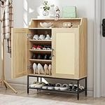 7-Tier Shoe Storage Cabinet with Ra