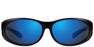 EnChroma Color Blind Glasses - Avalon - Cx3 Sun Outdoor for Deutan and Protan Color Blindness, Matte Black, M