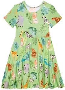 Safari Animals - Twirl Dress - 10-12 Years