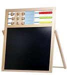 Toy Imagine Wooden 2 in 1 Multipurpose Drawing Writing Board Whiteboard Blackboard Early Educational Baby Toys for Kids