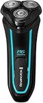 Remington R6 Aqua Men's Electric Razor Wet & Dry Shaver, 100% Waterproof, Fold-Out Detail & Long Hair Trimmer, 60 Min Lithium Battery, USB Charging Function) Rotary Shaver R6000