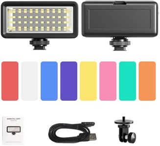 F1TP Underwater 130ft Diving Light High Power Dimmable Video LED Fill Night Light for Gopro Hero12/11/10 /9/8 /7/5/6,DJI Osmo Action,2/3,AKASO,Insta360,WOLFANG GA100,Mini Action Camera