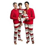 Burt's Bees Baby baby girls Family Jammies Matching Holiday Organic Cotton Pajamas, Jumbo Multi Stripe, 2T