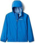 Columbia Boys' Big Glennaker Rain Jacket, Bright Indigo, Large