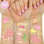 xo, Fetti Cowgirl Temporary Tattoos