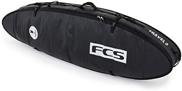 FCS Travel 3 All Purpose Surfboard Bag Black/Grey 6'7"