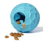 Foodie Puppies Dog Treat Dispenser Ball for Puppies and Small Dogs - (Flick Ball) | Increases Brain IQ and Mental Stimulation | Interactive Chew Ball for Training and Slow Feeding