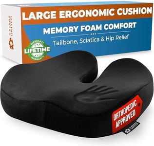 Seat Cushion for Office Chair - Memory Foam Relief