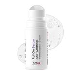 Cos-IQ Anti Chafing Roll-On Serum for Men & Women | With Bioecolea & Inulin | Prevents Arm, Chest, Butt, Thigh, Ball Chafing, Sweat, Odor, Irritation & Rashes | 40ml