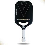 VAJR Pickleball Paddle | AR20-v2 |20mm Thickness | 18k Carbon-Fiber Spin tech | USA Pickleball Approved Paddle | Vector Edgeless Swift Swing | Beginner - Pro Level Paddle | Blue, Gold | (Gold)