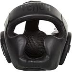 Venum Unisex's Challenger 2.0 Head Gear Matte, One Size, Black/Black, 144 x 87 x 40 cm (WxHxD)