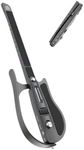 INGPARTNER Stringless Smart Guitar, Portable and Foldable with App Control, Chord Generator, Travel Backing Guitarra Built-in Drum Machine & Speakers, No Strings Attached for Beginners & Bands, Black