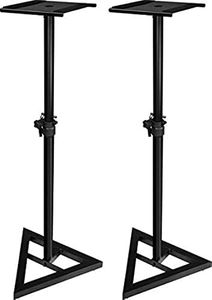 Ultimate Support 🏆2-Pack Premium JS-MS70 JamStands Series Studio Monitor Stands (Pair)