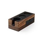MHW-3BOMBER Espresso Tamper Station 51/53/58mm Wooden Coffee Portafilter Holder Espresso Tamp Stand with Magnetic Drawer CH5529