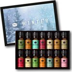 P&J Trading Fragrance Oil Winter Set | Candle Scents for Candle Making, Freshie Scents, Soap Making Supplies, Diffuser Oil Scents