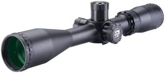 BSA 6-18X40 Sweet 17 Rifle Scope with Side Parallax Adjustment and Multi-Grain Turret, Black Matte