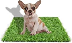 STARROAD-TIM 50 X 60 CM Artificial Grass Rug Turf for Dogs Indoor Outdoor Fake Grass for Dogs Potty Training Area Patio Lawn Decoration