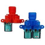 W10240949 W10240948 Water Inlet Valve for Whirlpool Washers W11168743, 33390068G, 1873019, AH2579809, EA2579809, PS2579809-1 Year Warranty