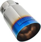 DC Sports EX-1025 Titanium Flare Round Exhaust Tip