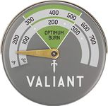 Valiant FIR116 Magnetic Stove Thermometer, Aluminum, Green, 63mm