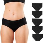 Bambody Absorbent Brief: Super Comfy Period Panties | Protective Underwear for Women, Girls and Teens