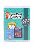 Good Mood Games 3-Pack Cross Your Fingers + What's That Noise? + Funky Mix, Games for Both Boys & Girls, Kid