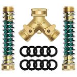 Garden Hose Splitter with Hose Protector