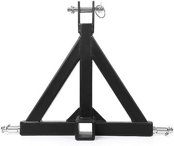 3 Point Hitch 2" Receiver, Heavy Duty 2 inch Receiver Tow Drawbar 3 Point Hitch Adapter for Category 1 Tractors, Kubota, BX, John Deere, LM25H, WLM Tractor, NorTrac, Yanmar, Kioti, Farm Equipments