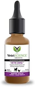 VETRISCIENCE Vetri DMG Liquid, 30mL Dropper - Supports Immune System, Stamina, Skin Irritation, Watery Eyes, and Performance for Dogs and Cats