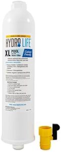 Hydro Life Camco Pool & Spa XL Pool Filter - A Great Filtration Solution as You Fill or Top-Off Your Pool or Spa - Filters Up to 40,000 Gallons with a Single Filter (52810)