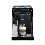 De'Longhi ECAM44660B Eletta Fully Automatic Espresso, Cappuccino and Coffee Machine with One Touch LatteCrema System and Milk Drinks Menu, Black