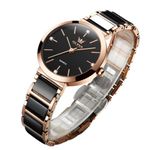 OLEVS Watches for Women UK Waterproof Quartz Women’s Watches Ceramic Stainless Steel Watch Band Montre Femme Elegant Birthday Gifts for Women Ladies Girls