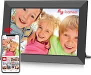 Frameo WiFi Digital Photo Frame - 10.1 Inch 1280x800 HD IPS Touch Screen Digital Picture Frame, 32 GB Memory, Automatic Rotate, Wall Mountable, Easy Share Photos Videos Instantly, Best Choice for Gift