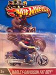 Hot Wheels 2012 Motor Cycles Harley-Davidson Fat Boy