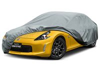 Kayme Heavy Duty Car Cover Custom Fit Nissan 350Z 370Z Roadster/Coupe NISMO（2009-2023） Waterproof All Weather for Automobiles, Full Exterior Covers Sun Rain UV Protection.