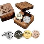 Personalized Cufflinks Men with Cus