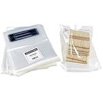 100 Clear Poly Bags - 8x10 - Strong