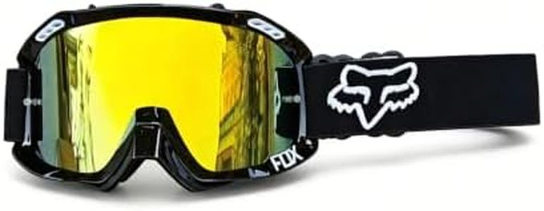 ChayWillow Off-Road Motorcycle Goggles with Mirrored Tinted Lens