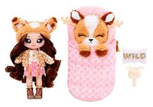 Na! Na! Na! Surprise Camping Doll Myra Woods - Deer-Inspired 7.5" Fashion Doll, Multicolor, 579380C3