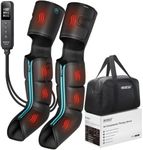 CINCOM Leg Massager with Heat and Compression, Air Compression Boots for Leg Calf & Foot Recovery, Edema Relief, FSA-HSA Eligible