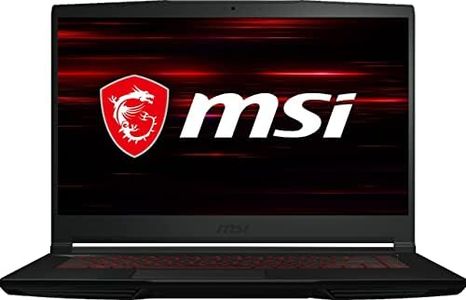 MSI GF63 Thin Gaming Laptop, 15.6" FHD 144Hz, Intel i5-11400H, RTX 3050, 16GB RAM, 512GB NVMe SSD, Windows 11, Aluminum Black