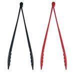 ZHIYE Kitchen Tongs, Set of 2, 9 inch Non-Slip Nylon Cooking Tongs for Food, Serving, Salad, Ice, Cooking, BBQ, Food Grade