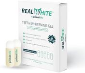 Primal Life Organics Real White Teeth Whitening Gel Pods - Organic, All-Natural, No Peroxide or Bleach - 10 Treatments