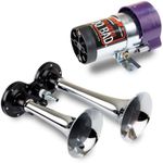 Kleinn Air Horns 6126 Direct Drive Dual Air Horn Kit - Chrome