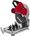 Einhell TC-MC 355 Metal Cutting Saw | 2300W Chop Saw With 355mm Cutting Disc, Soft Start, Adjustable Height Stop, Clamping Mechanism with Quick-Release Lock | Bench Type Cross Cut Saw