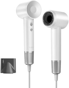 Laifen Hair Dryer, Blow Dryer with 110, 000 RPM Brushless Motor for High-Speed Drying, 200 Million Ionic Hair Dryer with Smooth Nozzle for Travel & Home with Low Noise, Thermo Control